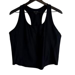 Athleta Womens Interval Tank Top Black - XL